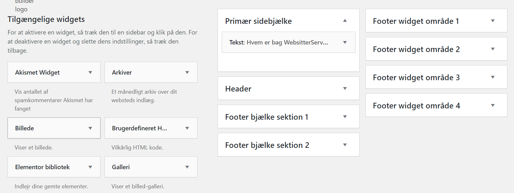 Widgets hvad er det og hvordan bruger du dem? WP klubbenWP klubben